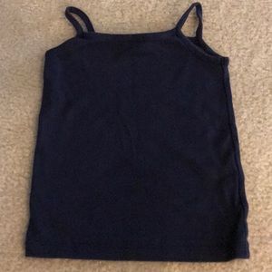 Hanna Andersson Size 100 navy tank